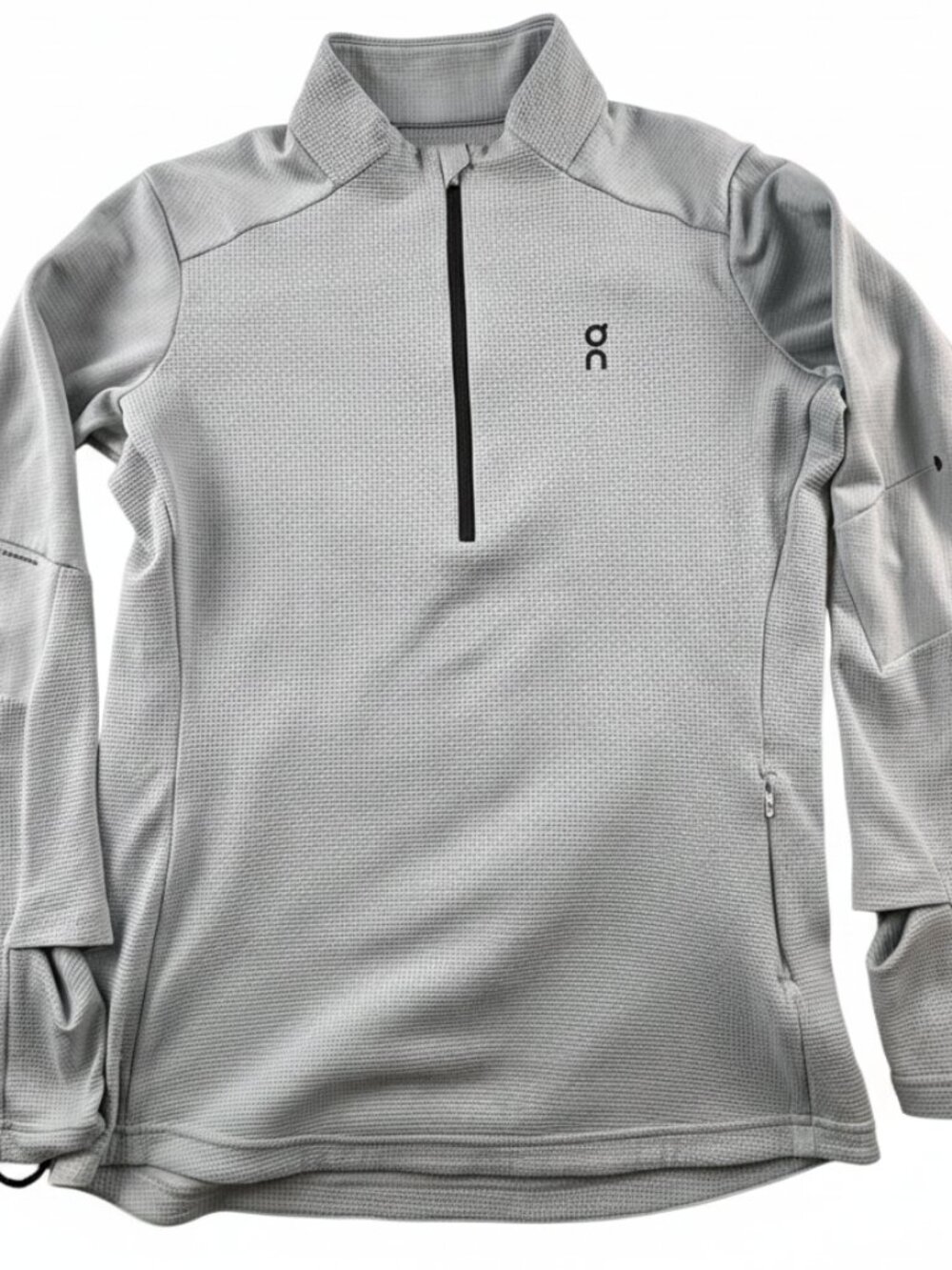 On Running Climate Shirt Sea Blue Half Zip Pullover Size M